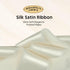 Chiffon Ribbon Silk Satin Ribbon 2 Inch x 20 Yard 2 Rolls Frayed for Weddings Bridal Bouquets Gift Wrapping Baby Shower Invitations Home Decor and...
