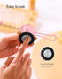EWA A119 Mini Bluetooth Speaker with Lanyard, Small Speaker with Bass Radiator, IPX7 Waterproof, Tiny but Powerful, Cute Metal Wireless Portable S...