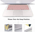 iCasso for MacBook Air 13 Inch Case 2018-2020 Release A2337 M1/A1932/A2179 with Retina Display Touch ID, Protective Hard Shell Case and Keyboard C...