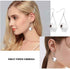Funny Roll Toilet Paper Silver Earrings Drop Dangle Ear Hook for Women Jewelry Creative Statement...