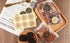 200PACK Self Adhesive Cookie Bags Cellophane Treat Bags Thank You for Gift Giving Candy with Stickers(White Polka Dot, 5.5x5.5 INCH)...