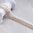 Punk Lock Pendant Necklace Big Pearl Choker Necklace Gold Curb Chain Necklace Vintage Toggle Necklace Choker Jewelry for Women and Girls...