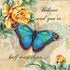 4 Beautiful Butterflies and Flowers Inspirational Quotes Butterfly Art Prints 12x12...
