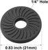 10PCS Shorten Camera Long Screw Shaft Camera Accessory Base Threaded Washer Black Rubber Washer Suitable for Protecting Camera Screw Shaft and Mon...