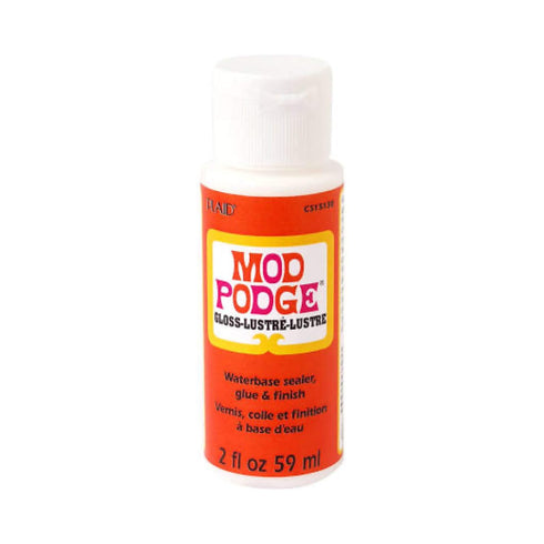 Krafty Kit Mod Podge Bundle: 2oz Gloss and 2oz Matte Water-Based Glue, Sealer & Finish...