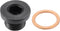 X AUTOHAUX M18x1.5 Steel Engine Oil Drain Plug Screw with Gasket for BMW 545i 550i 650i 750i 760i X5 X6 E60 E63 for Mazda 3 5 6 CX-5 CX-7 RX-8 Bla...