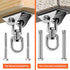 360°Rotating Hammock Hanging Kit - Heavy Duty Hanging Hooks for Swing Hanging Hook kit Stainless Steel 1000 lb Loading Hammock Hooks for Trapeze, ...