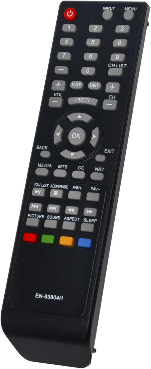 EN-83804H Remote fit for Hisense FHD TV 32H3E 32H3D 40H3D 43H3D 40H3F 32H3D1 40H3F1 32H3507 40H3507 43H3507 32H3308 40F3000 40F3030 40F3050 40F307...