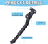 Adjustable Rear Bike Kickstand Aluminium Alloy Kick stand Fits For 22/24/26/28 Inch Mountain bike,Road bicycle,MTB,E-Bikes...