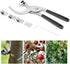 Stainless Steel Fruit Tree Ring Peeler Ring Stripper Scissor Branches Cutter Garden Hand grafting Tools Tree Pruning Shears with 4 Blades of Diffe...