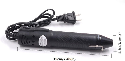 mofa Embossing Heat Pen,Mini Heat Gun,Hot Air Pen Tools Shrink Pen with Stand For DIY Embossing And Drying Paint Multi-Purpose Electric Heating No...