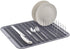 SANNO Utensil Drying Rack, Plastice Utensil Silverware Storage Holder fit for Dish Rack Over Sink, Chopsticks/Spoon/Fork/Knife Drainer Basket Flat...