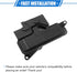 Transmission Filter Kit Compatible for Scion TC 2011-2016, Durable Plastic Black Automatic Transmission Filter with Gasket...