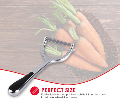 Home Basic Horizontal Zinc Veg Peeler...