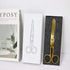 MultiBey Gold Scissors 7" Tailor Fabric Paper Cutting Tools Craft Scissors Shears Heavy Duty Copper Straight Recycled Home Office Scissors Cutter...