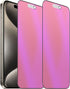 2 Pack Matte Anti-Blue Privacy Tempered Glass for iPhone 15 Pro Max Anti-glare Anti-Spy Screen Protector Anti- Peeping Film Electroplated Colorful...