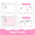 Tummy Time Water Mat for Girl, Water Play Mat for Babies Inflatable Tummy Time Water Play Mat for Infants and Toddlers 3 to 12 Months Promote Deve...
