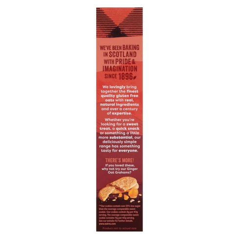 Nairn's Gluten-Free Chocolate Chip Oat Grahams - Healthy, Tasty and Safe for Celiacs. Perfect On-the Go Snack. High Fiber, No Artificial Colors, F...