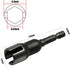 2-Inch Hexagonal Handle Wrench, Black, Alloy Steel, Carbon Steel...
