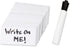 Blue Summit Supplies 25 Dry Erase Magnetic Labels, 2” x 4” Erasable Magnet Labels for Whiteboard, Shelf Label, and Other Magnetic Surfaces at Home...