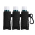 WKieason Lip Balm Sleeves Holder Keychain 3pcs Clip on Chapstick Keychain Holder Pouch Tight-Knit Elastic Lipstick Key Chain Holder (Black)...