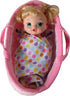 Pastel Polka Dot Baby Doll Bed 15" | Baby Doll Bassinets, Play Baby Doll Carrier, Doll Baby Carriers, Baby Doll Carrier Bed, Dolls Bassinets, Bass...