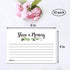 Greenery Share a Memory Cards, Funeral Guest Book, Memory Card for Celebration of Life, Graduation, Wedding, Retirement, Going Away Party, Pack of...