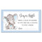 InvitationHouse 48 Watercolor Elephant Baby Shower Raffle Cards (Blue)...