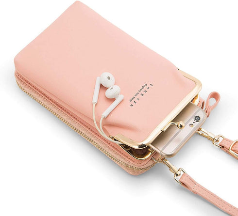 Womens Small Crossbody Bag Cellphone Purse Wallet Card Clutch Travel Pocket...