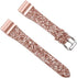 Bling Bands Compatible with Fitbit Charge 2 Band, Women Strap Shiny Glitter Leather Replacement Bands Compatible with Fitbit Charge 2 Wristbands...