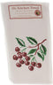 Red and White Kitchen Cherries Kitchen Flour Sack Towel...