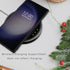 Compatible with Samsung Galaxy S23 Ultra Case Japanese Wave Cherry Blossom Moon Pattern Phone Case for Boys Girls Aldults, Shockproof Anti-Scratch...