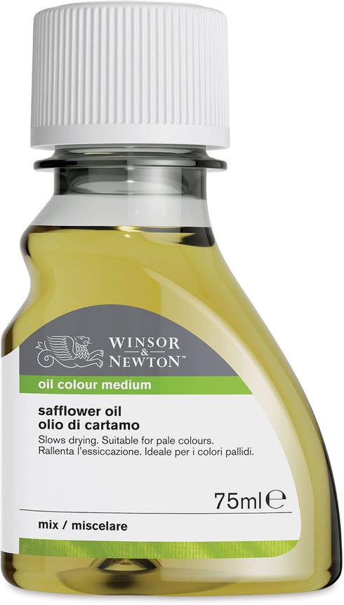 Winsor & Newton Sansodor Refined Safflower Oil, 75ml (2.5oz) Bottle...