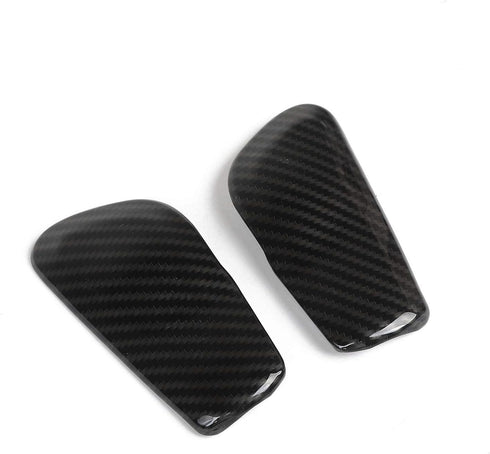 Carbon Fiber Gear Shift Knob Cover Stick Shifter Cap Cover for Jeep Grand Cherokee 2017-2021 (Carbon Fiber)...