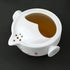 Liang baobao Convenient Teapot Cup Porcelain Teacup White Glazed Travel tea set (Lotus)...