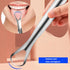 Tongue Scraper, Stainless Steel Tongue Cleaner with Metal Storage Case, Tongue Cleaner for Fresh Breath and Oral Hygiene 3 Pack...