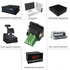 QIANRENON DB9 Panel Mount Terminal RS232 Serial to Terminal Female Adapter Connector Breakout Board, 9 Pin Welding-Free D-Type Connector,Black...