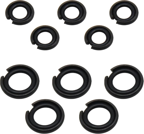 10 Sets of 1/2 inch & 3/8 inch Impact Wrench Retainer Rings with O-ring, Compatible With Electric Wrench/Pneumatic Wrench...