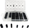 80 Piece Vacuum Cap Assortment Carburetor & Vacuum Rubber Cap Assortment Set 5/32" -3/8" Auto Repair Kit...