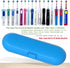 Electric Toothbrush Travel Case for Oral-B Toothbrushes & 6Pcs Reusable Toothbrush Head Covers Compatible with Oral B Electric Toothbrush Heads (B...