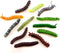 12 Pcs Simulation Caterpillar Fake Worm Crawling Insects Science Educational Learning Toys Halloween Prank Joke Toy Party Favors...