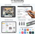 USB C iPencil 1st Generation, Stylus Pen for iPad with 10X USB-C Charge, Tilt Sensing & Palm Rejection, Pencil for iPad 6~10th, iPad Air 3~5th, iP...