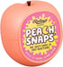 Ridley's Peach Snaps! Fun Card Game for Families, Action-Packed, Fast-Paced Game for 2+ Players, Includes Game Cards and Unique Peach-Shaped Stora...