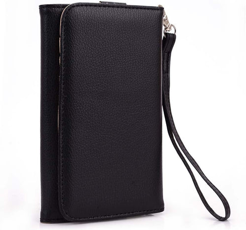 Kroo Clutch Wallet for Smartphones up to 6-Inch - Black...