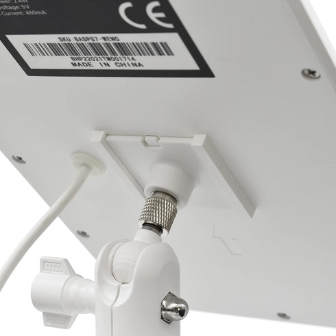 Aobelieve Gutter Mount for Ring Solar Panel, White...