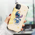 ZOSTLAND 3Pack Naughty Funny Blue Alien ET Handstand Alien Phone Ring Universal 360°Adjustable Phone Case Finger Grip Stand Holder Desk Stent Moun...