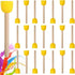 Round Sponge Brush, 30Pcs Round Sponge Foam Brush Set for Painting Wooden Handle Sponge Brushes Painting Tools for Kids Painting Crafts and Arts (...