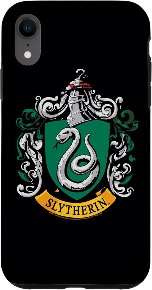 iPhone XR Harry Potter Slytherin House Crest Case...