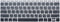 HRH Thai Language Silicone Keyboard Cover Skin for MacBook Pro 13"A1708 A1988 No Touch Bar (2018 2017 2016)&for MacBook 12"A1534 with Retina Displ...