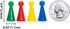 Yellow Mountain Imports Ludo Magnetic Folding Travel Board Game Set - 9.8 Inches - Portable Classic Strategy Game Set...